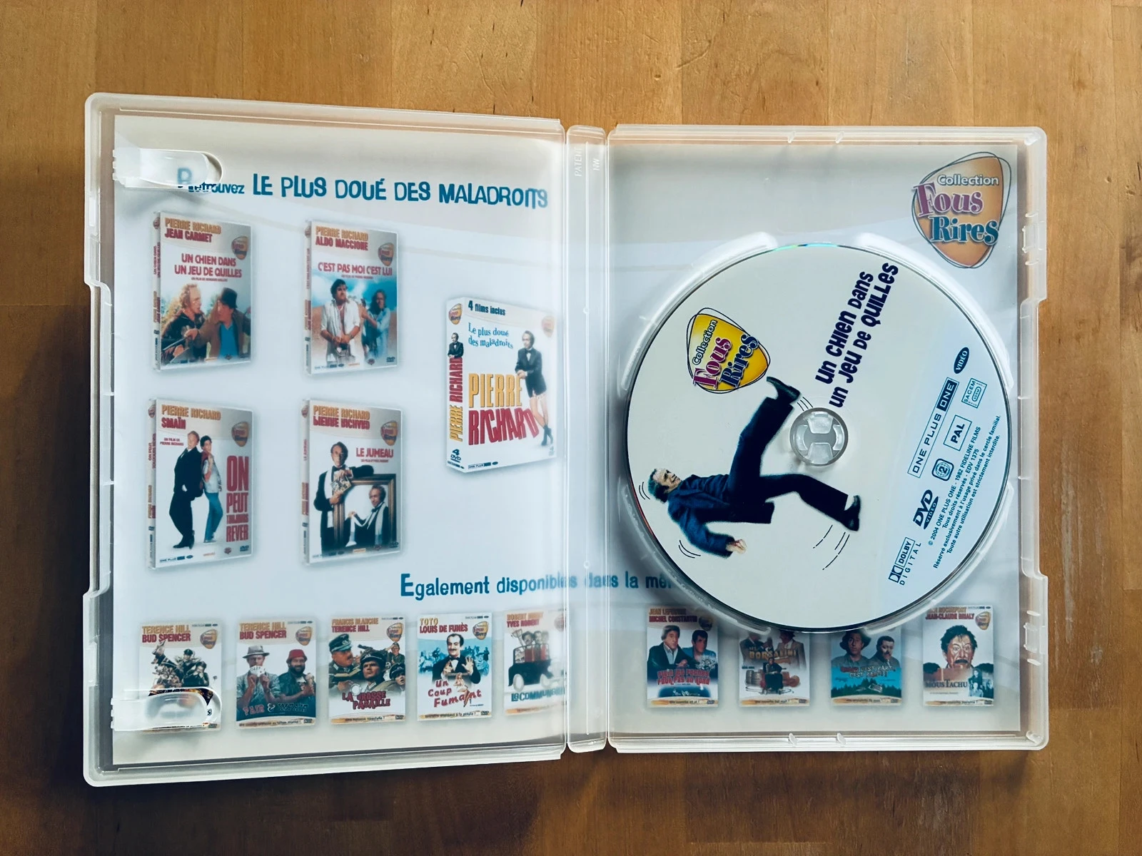 DVD Un chien dans un jeu de quilles Pierre Richard. – photo 2
